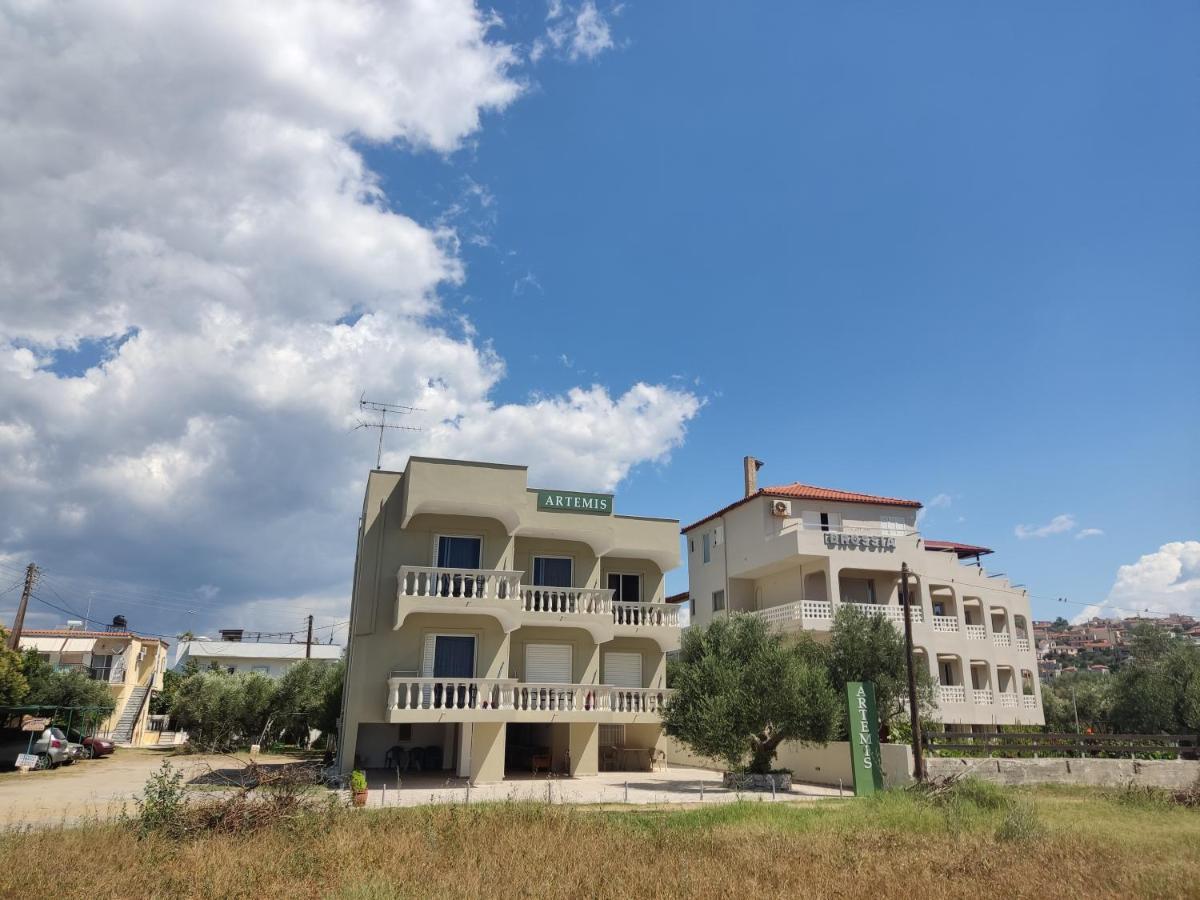 Pansion Artemis Apartment Mavrovouni  ภายนอก รูปภาพ