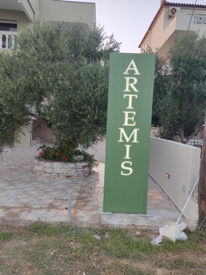 Pansion Artemis Apartment Mavrovouni  ภายนอก รูปภาพ