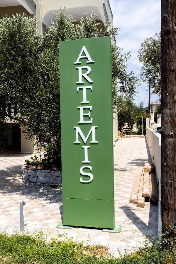 Pansion Artemis Apartment Mavrovouni  ภายนอก รูปภาพ