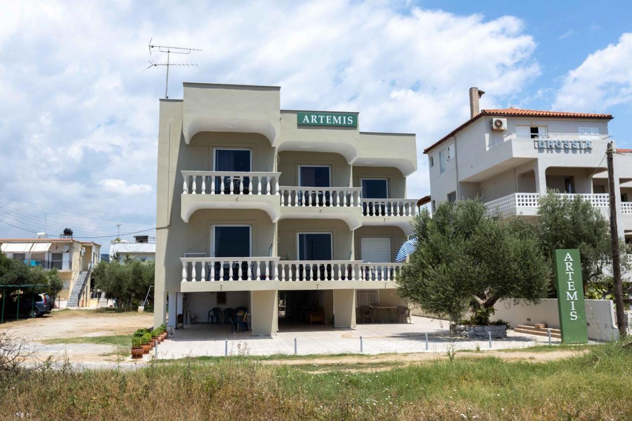 Pansion Artemis Apartment Mavrovouni  ภายนอก รูปภาพ