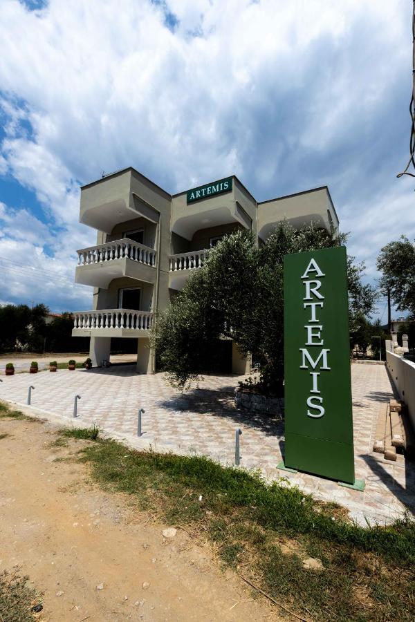 Pansion Artemis Apartment Mavrovouni  ภายนอก รูปภาพ